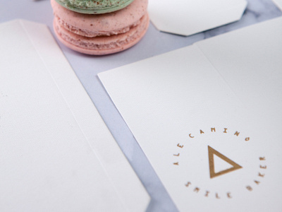 ALE CAMINO – SMILE BAKER PACKAGING brand brand identity branding desert design logo macaron packaging pattern