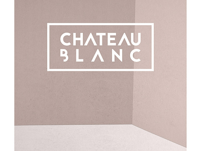 Brand identity for Chateau Blanc