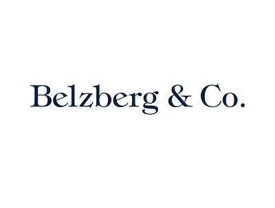 Belzberg & Co. branding design logo typography