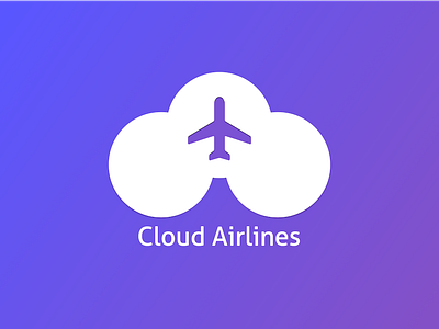 Cloud Airlines Logo airlines cloud logo sketch sketchapp