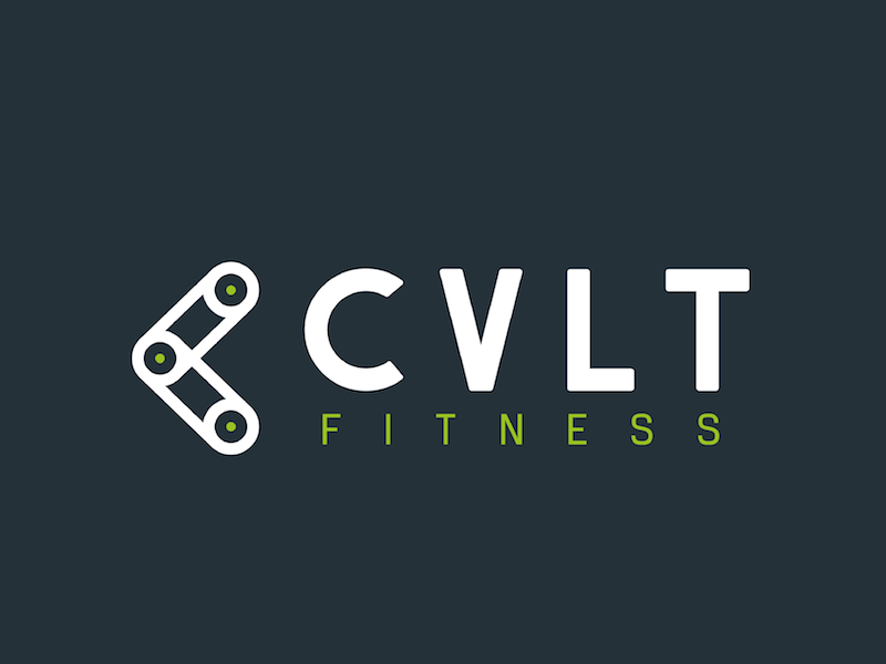 Fitness Brand Logo mark cvlt crossfit gym logo brand fitness