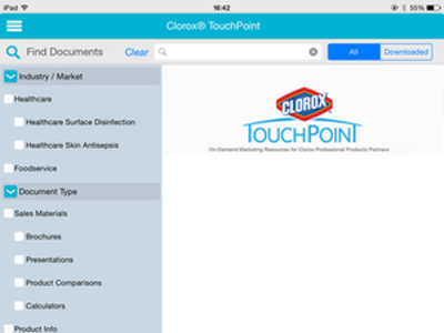 Clorox TouchPoint