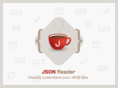 JSON Reader icon json ui
