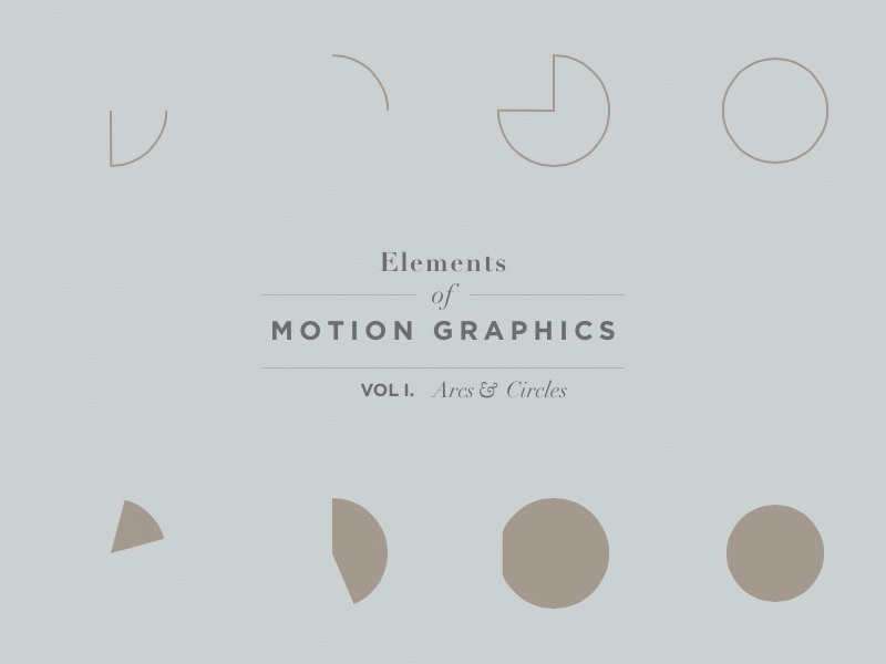 Elements of Motion Graphics Volume 1 by Prathyush on Dribbble