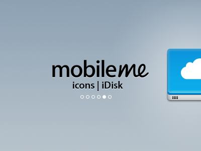 MobileMe Icons : iDisk