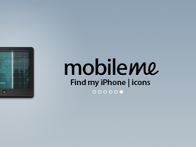 MobileMe Icons : Find My iPhone