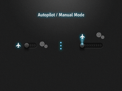 Auto or Manual Toggle arrows autopilot eve iconsutra knob lights manual paradise lost quartz composer
