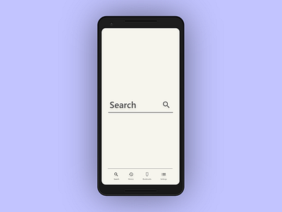 Search app design ui ux