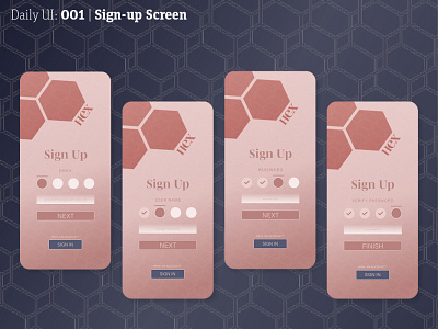 Daily UI Sign-Up 001 001 daily ui daily ui 001 sign up sign up form sign up screen signup