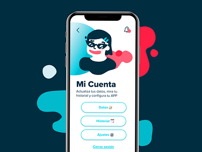 Moni APP banking banking app blob blob design branding concept design illustration interface design investment kid banking product design teen banking vector