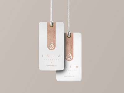 Isla Logo and Branding apparel branding design graphic design inspiration logo print design tag tag design tage inspiration typography