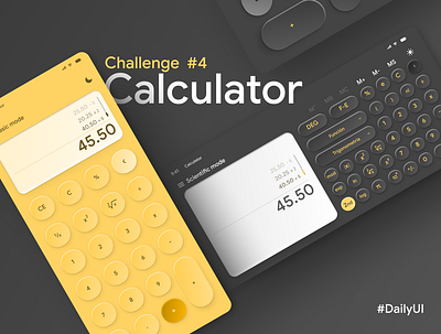 UI Design, CALCULATOR #DailyUI004 app calculator dailyui dailyui 004 figma minimal ui ux