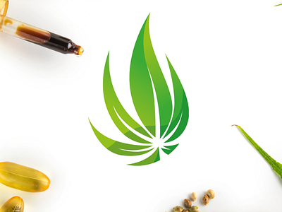 CBD Oil logo design