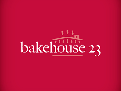 Bakehouse 23 bakery baking baking products branding design flat icon illustration logo logo design logotype minimal vector