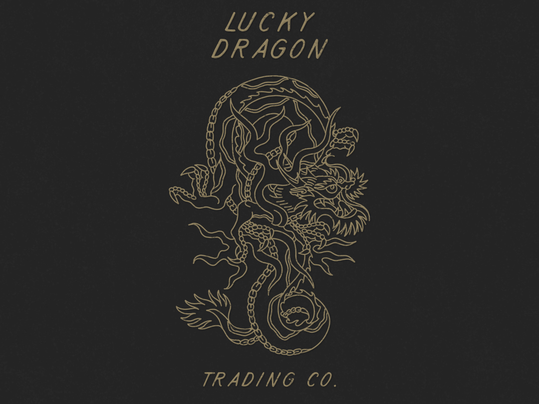 Lucky Dragon by Iron & Blue Design Co. on Dribbble