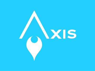 Axis Logo v1 design logo typography