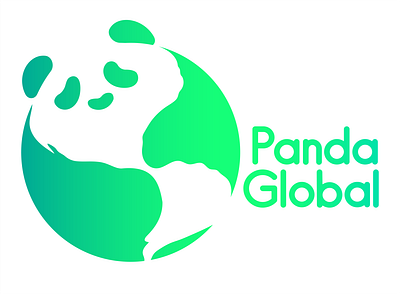 Panda Logo Green Ver. dailylogochallenge design logo panda panda bear panda logo