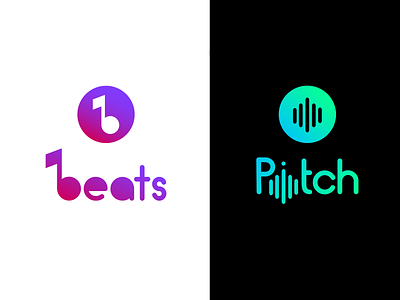 Beats / Pitch Logo dailylogo dailylogochallenge logo logodesign logos music