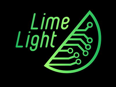 Lime Light Electronics Logo electronics logo logodesign