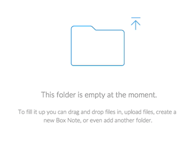 Empty State Animation for empty (battery) folder. animation battery drag drop empty state folder gif simple upload