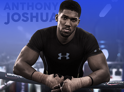 Anthony Joshua boxer boxing champion graphic design graphics illustrator martial arts sport