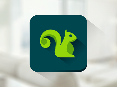 Squirrel Icon flat icon ios logo squirrel