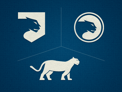 Cougar Mark cougar logo mark mountain lion symbol