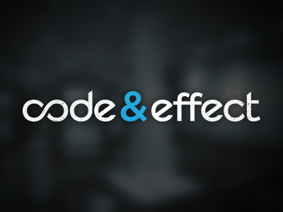 Code Effect Logotype logotype wordmark