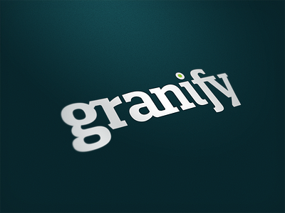 Granify Logo logo typography wordmark