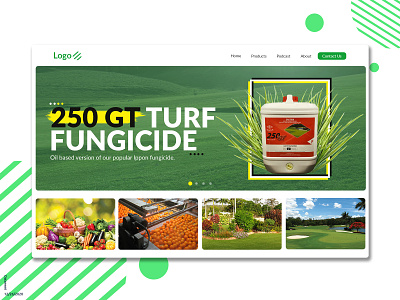 Crop/Turf Solutions - Mockup Design