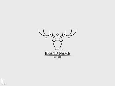 Classic Style Exploration - Deer Logo branding business concept deer design exploration flat illustrator lettering logo typography