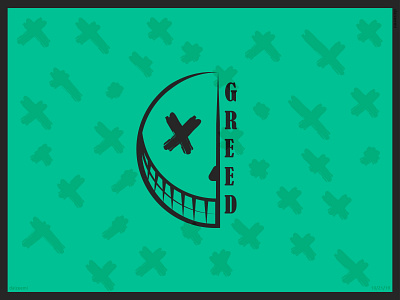 Greed Band Logo branding design flat illustration illustrator logo minimal typography vector
