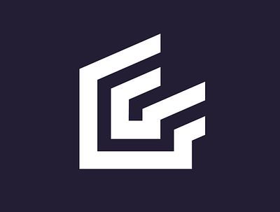 Griffiths Developments logo builder logo building logo g letter house house logo logo simple logo thicklines