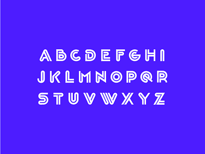 BG INLINE font font design lettering letters tyepface design type typeface
