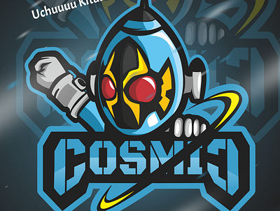 forze2 cosmic design e sport game gamers illustration kamenrider logo