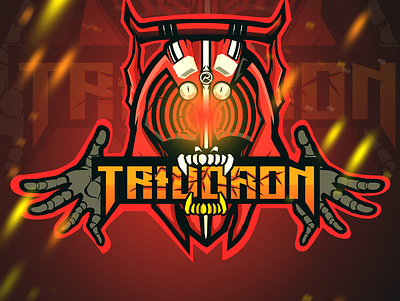 E-sport kamen rider Drive Type Tridoron design e sport illustration logo vector