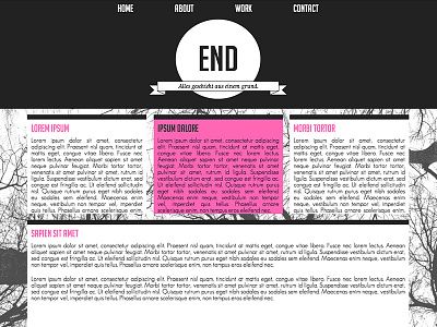 Dark Pink Website dark design elegance pink rustic simplistic vintage web web design website