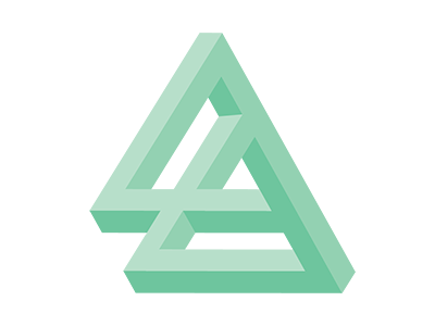 GET REKT - Triangle Logo