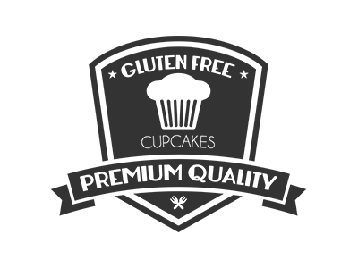 Gluten Free Retro / Vintage Logo badge banner design gluten gluten free graphic illustration logo minimalist retro vector vintage