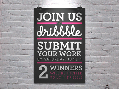 Dribbble Invitation Giveaway draft dribbble invite giveaway invitation invite join dribbble