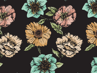 Handdrawn Floral Pattern