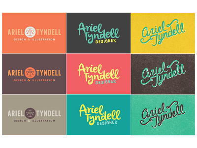 Self Branding branding identity logo concepts logo design self branding