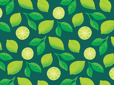 When life gives you lemons, make them into limes citrus fruit green illustration limeade limes pattern yellow
