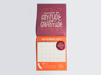 Cultivate an Attitude of Gratitude 2017 calendar addiction american addiction centers calendar gratitude marketing recovery rehab