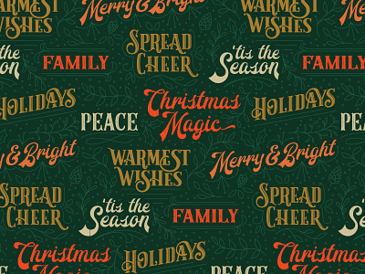 Christmas Card Pattern