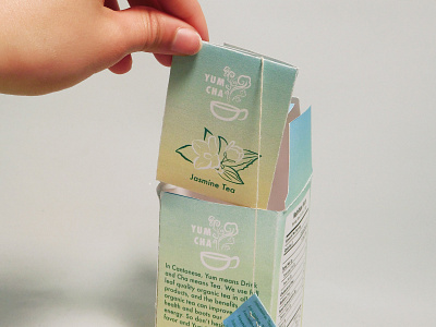 Packaging Design - Jasmine Tea Box design graphic design graphic designer logo design package design packagedesign packaging product design tea packaging typography