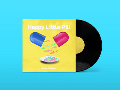 Vinyl Records Album Design album art album cover design album design cd album design cd cover cover art design editorial graphic design happy little pill packaging packaging design packaging mockup packagingdesign typography vinyl records visual art