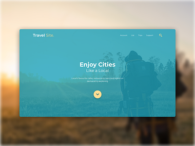 Journey, Trip, Travel Site. showcase