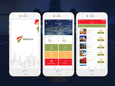 Tripedia Booking app app branding design ui ux