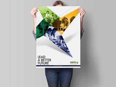 Teachforpakistan Leada Betterfuture branding campaign design education poster ui